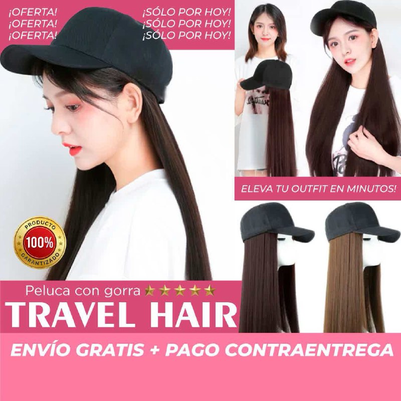 ✨ Travel Hair  Cabello largo en segundos ✨