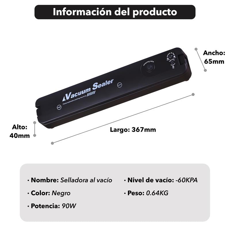Maquina Selladora Al Vacio